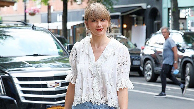 Taylor Swift & Gigi Hadid Crack Up Backstage As Scott Swift Drives Segway In Santa Clara