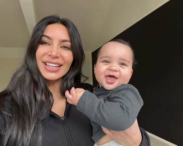 Kim Kardashian Says Khloé Kardashian’s Son Tatum Is the ‘Happiest Baby’ in First Birthday Tribute