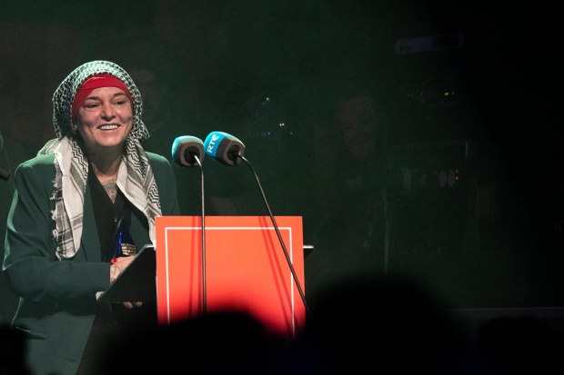 GOODBYE SINEAD Last picture of legendary singer Sinead O’Connor shows star beaming as she accepts music award