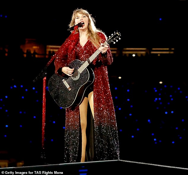 Taylor Swift fans go WILD as she kicks off the LA leg of her Eras Tour with TWO surprise tracks in front of a star-studded crowd: ‘Can you see me crying?’