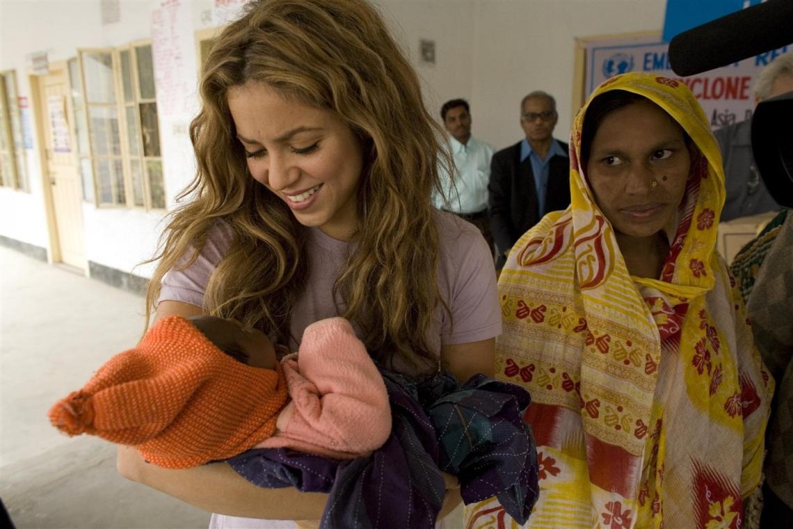 Shakira Mebarak UNICEF Goodwill Ambᴀssador