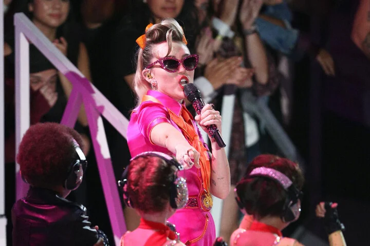 MILEY CYRUS DROPS NEW BANGERZ, NABS VMA NODS, AND FUELS HUGE THINGS TO COME