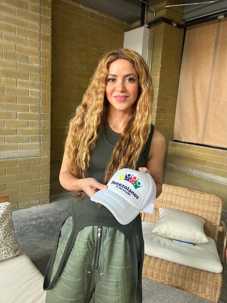 Shakira visits a school for underprivileged kids with sons Milan, nine, and Sasha, seven, in her native Colombia – after taking ANOTHER swipe at ex Gerard Pique