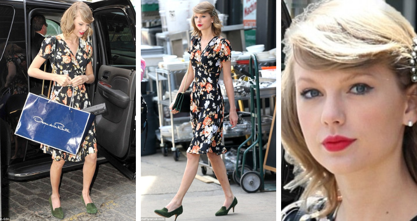 Taylor-made! Swift steps out in a well-put-together vintage outfit for a day of shopping in New York