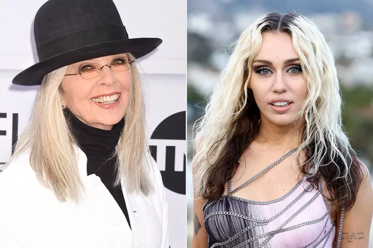 Diane Keaton Shares Sweet Tribute in Honor of Miley Cyrus’ New Single: ‘Here’s to Miley’