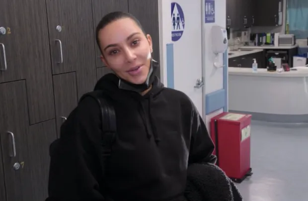 LOOSE LIPS Kardashian critics claim Kim slips and reveals ‘how often family members get plastic surgery’ in video from LA hospital