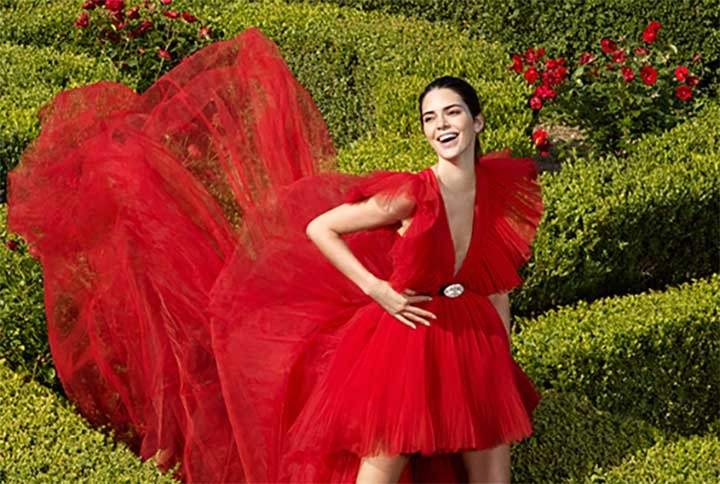 “Powerful, Elegant, Confident”: Kendall Jenner Stars in the Giambattista Valli x H&M Campaign