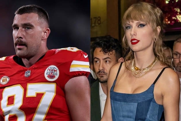 Travis Kelce says Taylor Swift won’t impact football focus, responds to Aaron Rodgers’ ‘Mr. Pfizer’ dig