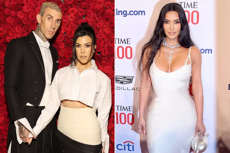 Travis Barker Addresses Rumors Kourtney and Kim Kardashian Are Feuding Over Him