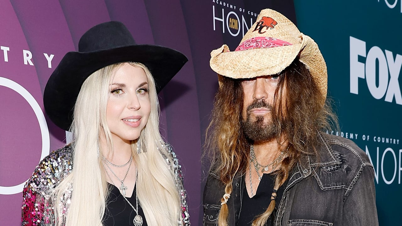 Miley Cyrus’ father Billy Ray Cyrus, 62, weds girlfriend Firerose, 34: ‘Our two souls united’