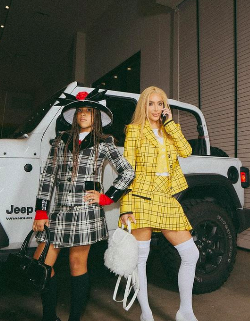 Kim Kardashian and North West’s Clueless Costumes Are Beyond Impressive