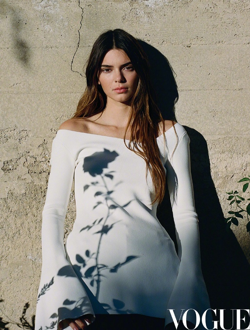 Kendall Jenner Poses in Chic Styles for Vogue China