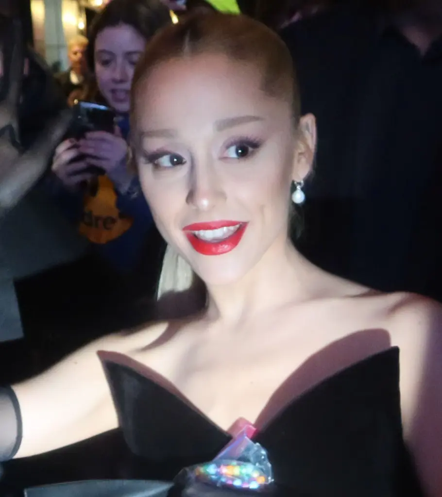 Ariana Grande supports boyfriend Ethan Slater at opening night of his