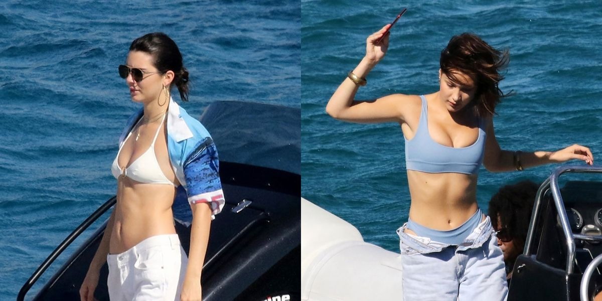 Kendall Jenner and Bella Hadid Are Living It Up In Greece In Some Super Sexy Swimsuits