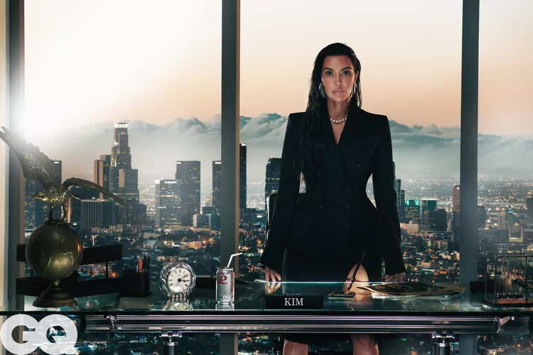 Like a Boss! Kim Kardashian Fronts GQ’s Men of the Year Issue: See Her Cover