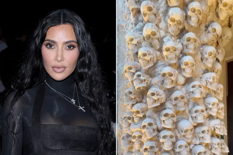 Kim Kardashian Gives Fans a Look at Her Skull-Themed Halloween Home Décor — See the PH๏τos!