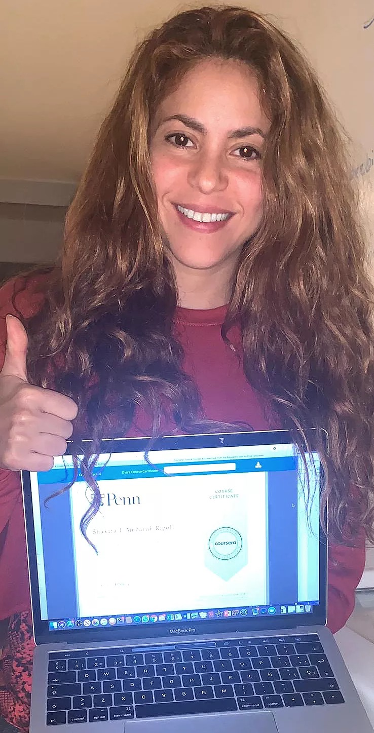 Shakira Graduates from UPenn Ancient Philosophy Course: ‘My Hobbies Are Very Impractical’