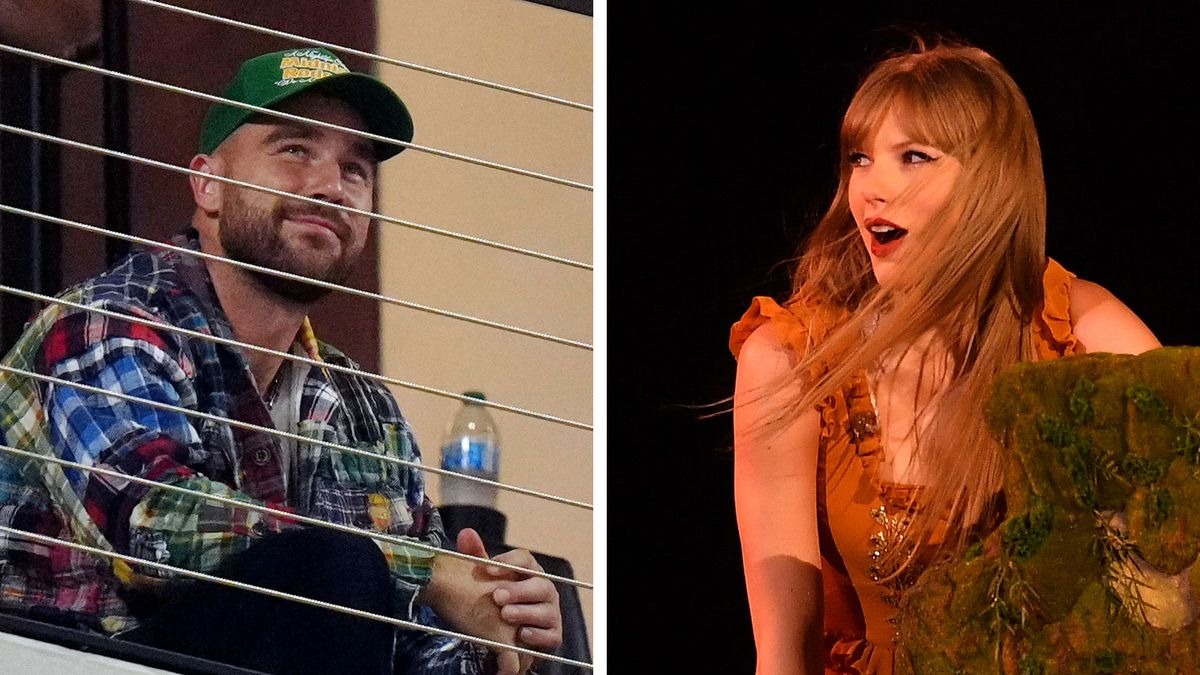 Watch Taylor Swift Run to Travis Kelce and Kiss Him After Finishing Her Eras Show in Buenos Aires