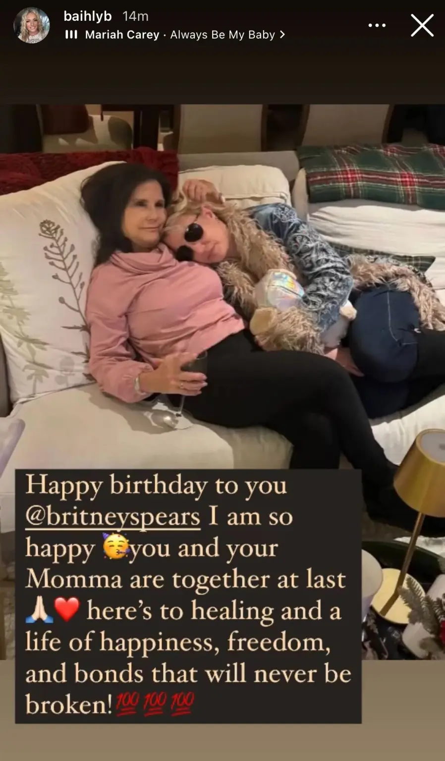 Britney Spears’ mom, Lynne, ‘making an effort’ to be in singer’s life after celebrating birthday together: report