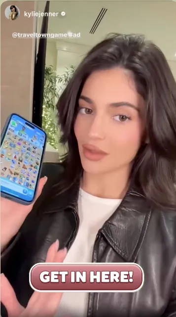 ‘SO CRINGEY’ Kylie Jenner promotes mobile game in ‘random’ video as baffled fans wonder if ‘money is tight’ for star