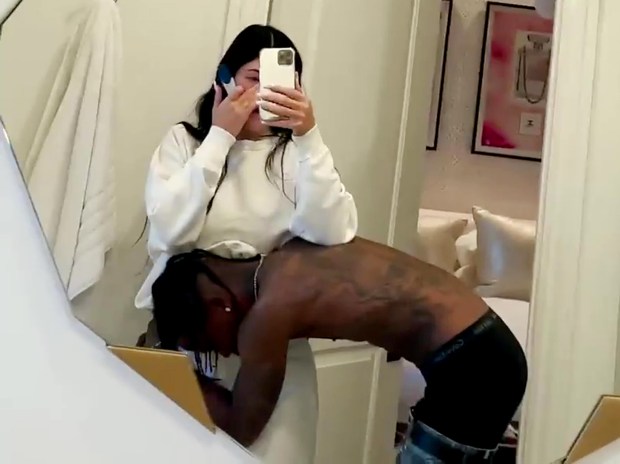 NOT KHY-DING IT? Kylie Jenner shocks fans by appearing to ‘announce pregnancy’ as she reveals huge ‘baby bump’ in crop top for Khy ad