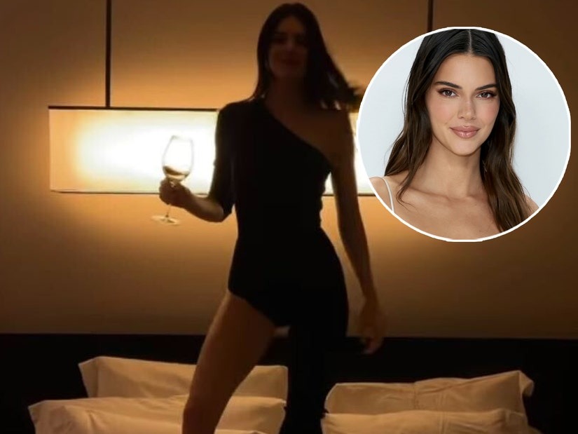 Kendall Jenner Trolled For Nearly $6K One-Leg Jumpsuit in IG Vid