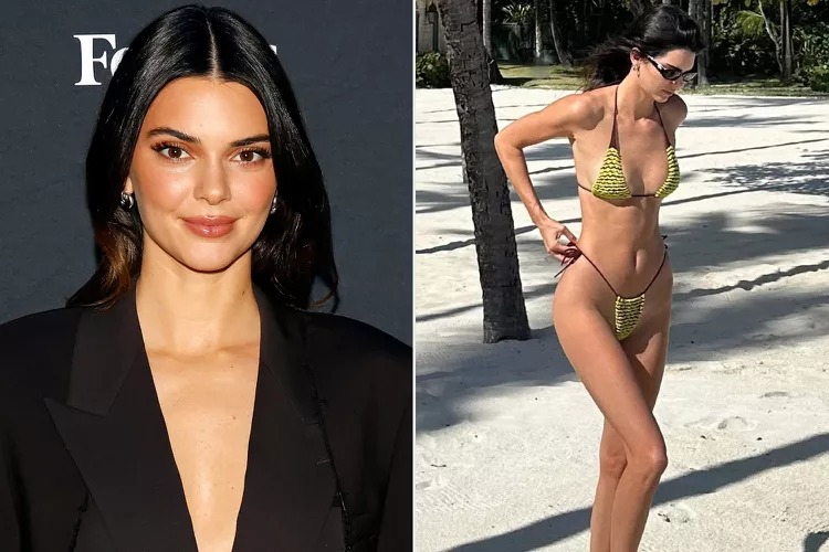 Kendall Jenner Poses in a Tiny Yellow Bikini in PH๏τos from Her Barbados Getaway: ‘Mentally Still on a Beach’