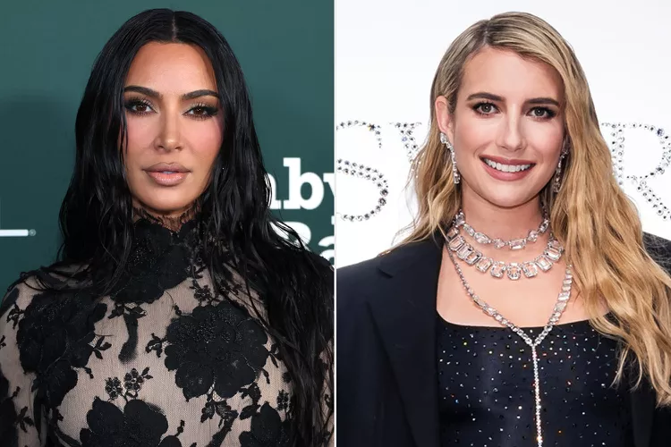 Emma Roberts Gushes About What a ‘Pro’ Kim Kardashian Is on AHS: Delicate: ‘I Love Her So Much’