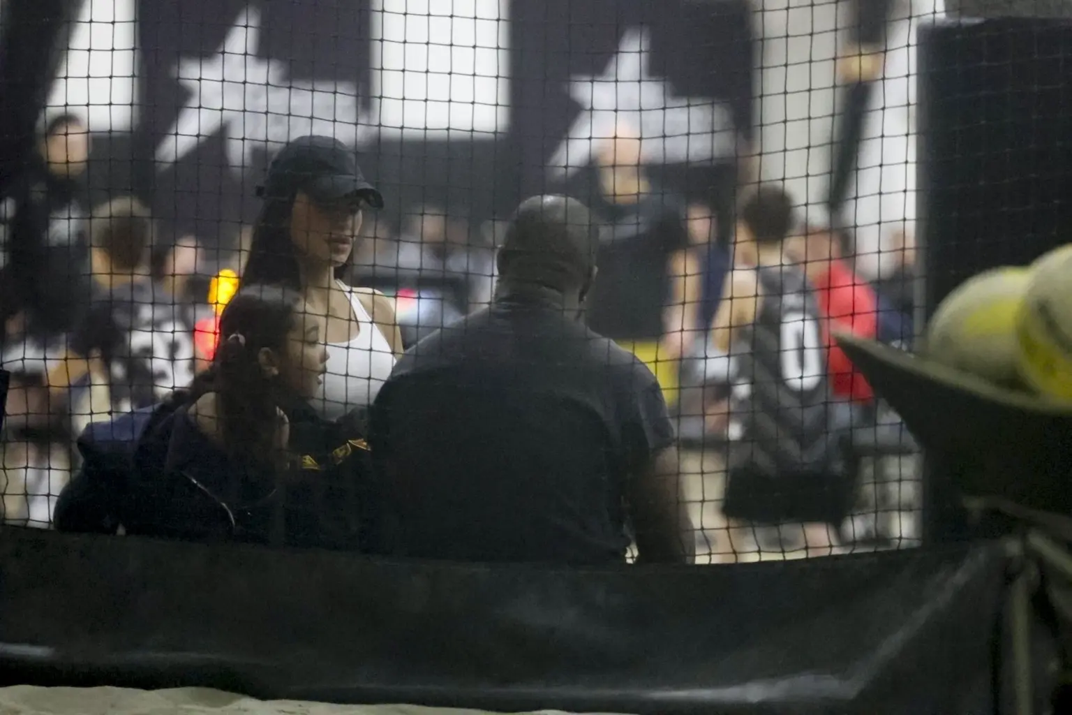 Kim Kardashian and Kanye West have awkward run-in at son Saint’s basketball game amid co-parenting woes