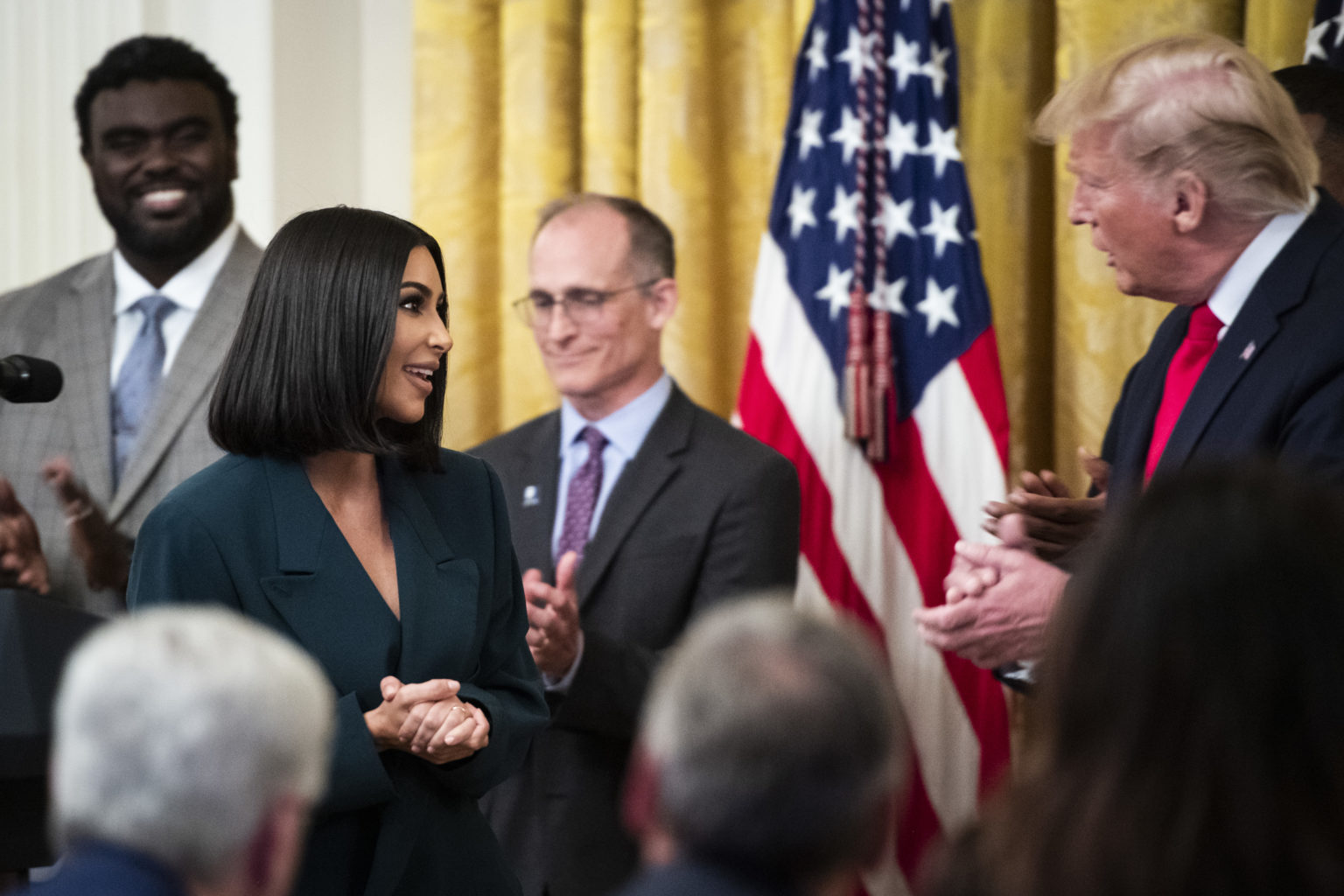 Kim Kardashian snubbing Donald Trump after working together on prison reform upset him, says author