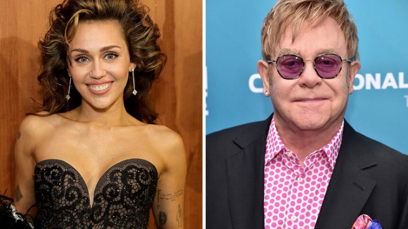 Miley Cyrus and Elton John’s Voices Blend with Ease Singing “Tiny Dancer”