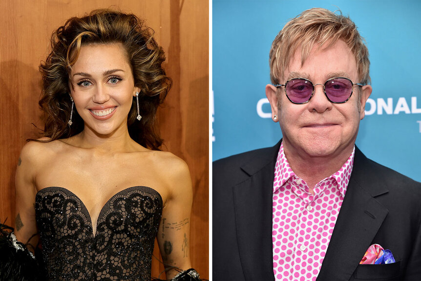 Miley Cyrus and Elton John’s Voices Blend with Ease Singing “Tiny Dancer”