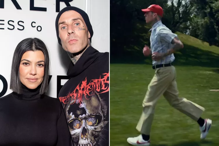 Travis Barker Channels Forrest Gump to Launch Health Project with Kourtney Kardashian: ‘Run Travis, Run!’