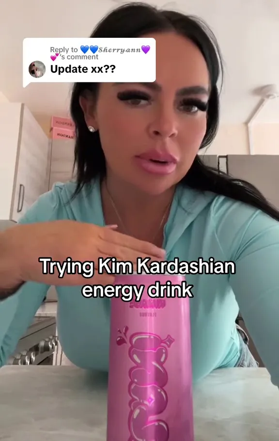 KIM YOU NOT? I bought Kim Kardashian’s budget energy drink in Morrisons – it was a complete waste of £1.60, I feel so stupid