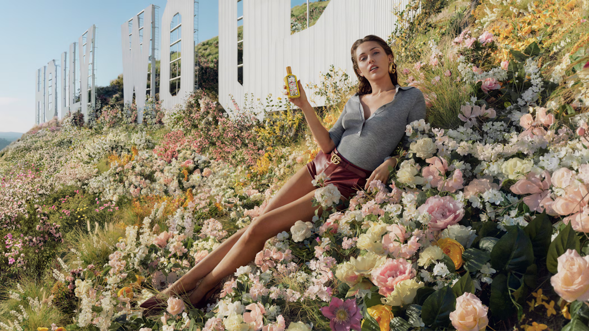 Miley Cyrus Poses for Tyler Mitchell as the Face of Gucci’s Flora Gorgeous Orchid Fragrance