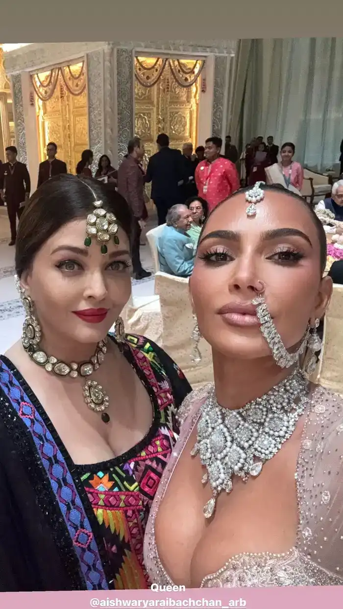 Aishwarya Rai was the muse: Kim Kardashian, Khloe’s stylist reveals ‘elegant, exotic’ Aish inspired Ambani wedding looks