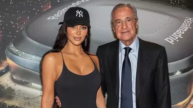 Kim Kardashian visit to Real Madrid goes viral after she is hosted by star player