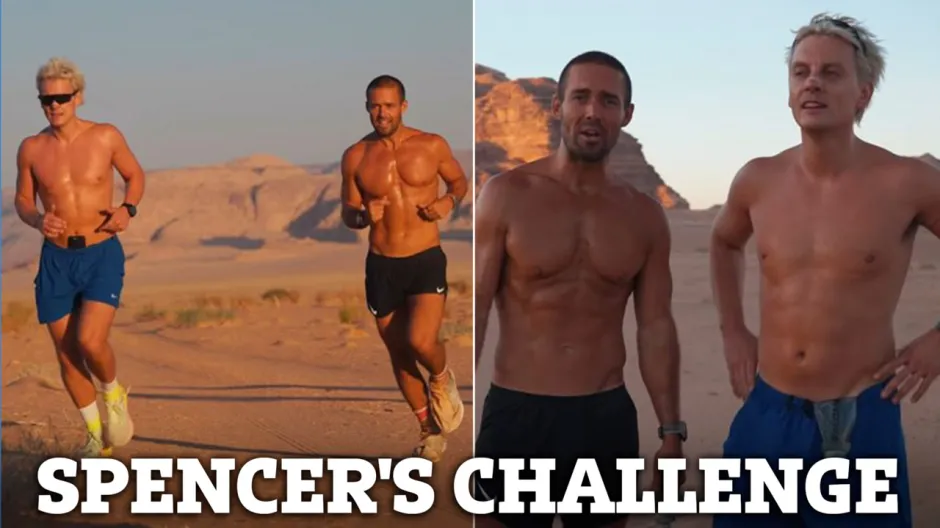 MONEY MAN Spencer Matthews reveals HUGE six figure sum he raised for charity after 30 marathons in 30 days and body transformation