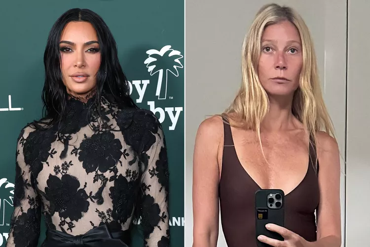 Kim Kardashian Fangirls Over Gwyneth Paltrow Wearing SKIMS: ‘Love You and Wow!’