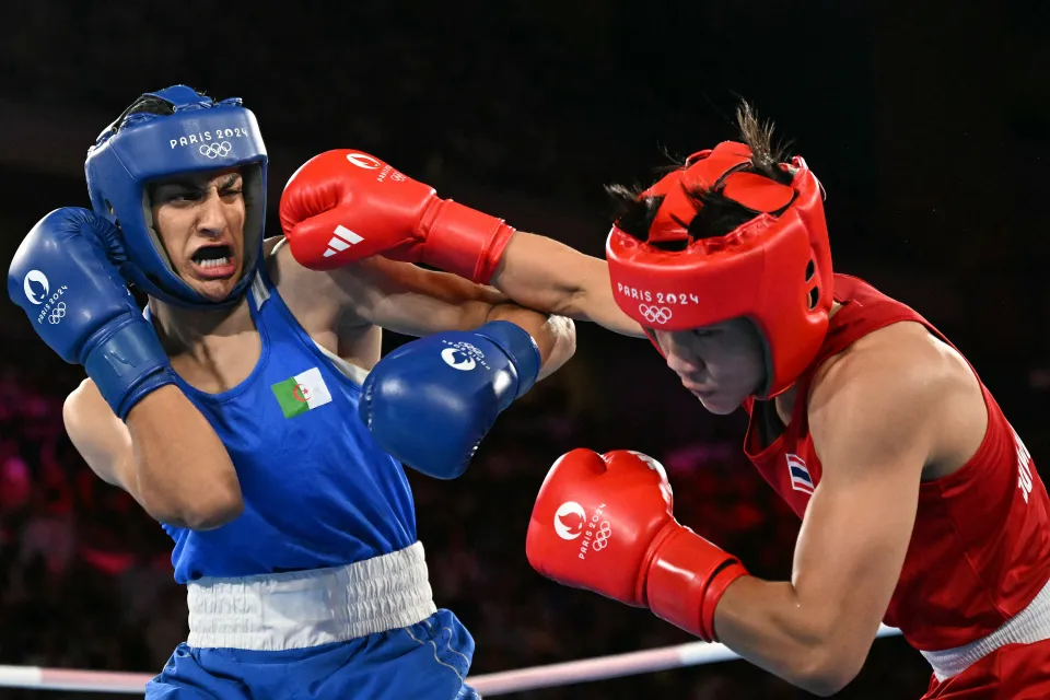 IMANE EVENT Gender row boxer Imane Khelif WINS Olympics 2024 semi-final and set to fight for historic gold medal