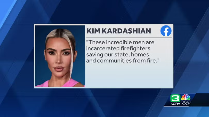 Kim Kardashian visits Amador, El Dorado counties, touring inmate fire program camps