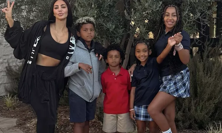 Kim Kardashian’s Four Kids Look All Grown Up as They Head Back to the Clᴀssroom: ‘School Daze Are Upon Us’