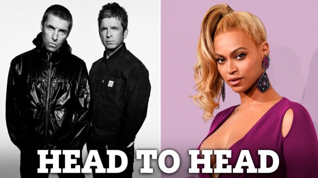 BEY HERE NOW Beyonce will go head to head with Oasis next summer as US superstar books huge UK stadium gigs