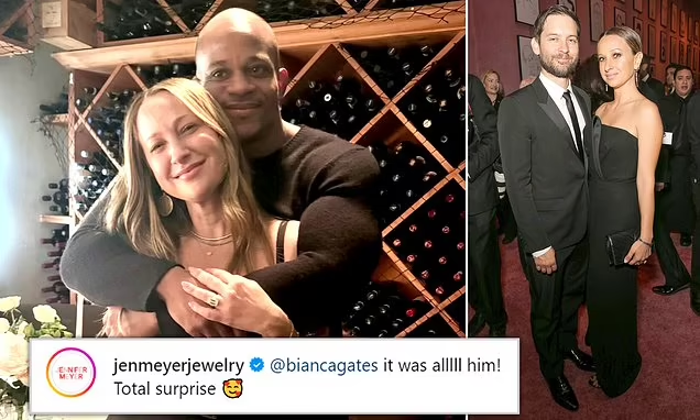 Tobey Maguire’s ex-wife, Jennifer Meyer, gets engaged to billionaire heir Geoffrey Ogunlesi: ‘Total surprise’