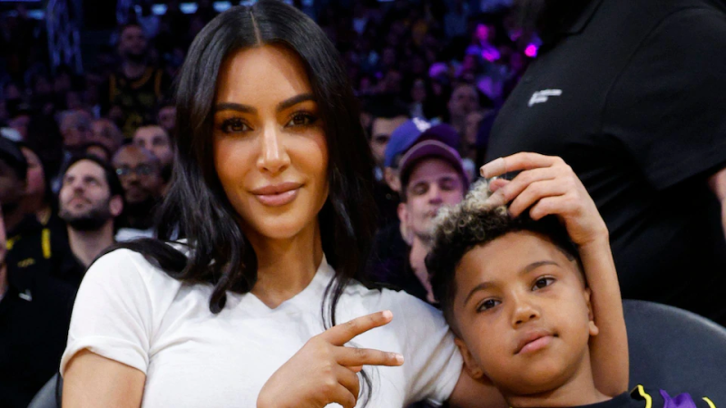 Kim Kardashian uses her legal skills to write a YouTube contract for Saint West