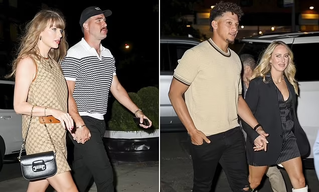 Taylor Swift Steps Out in Chic Gucci Mini Dress for Date Night with Travis Kelce in New York City