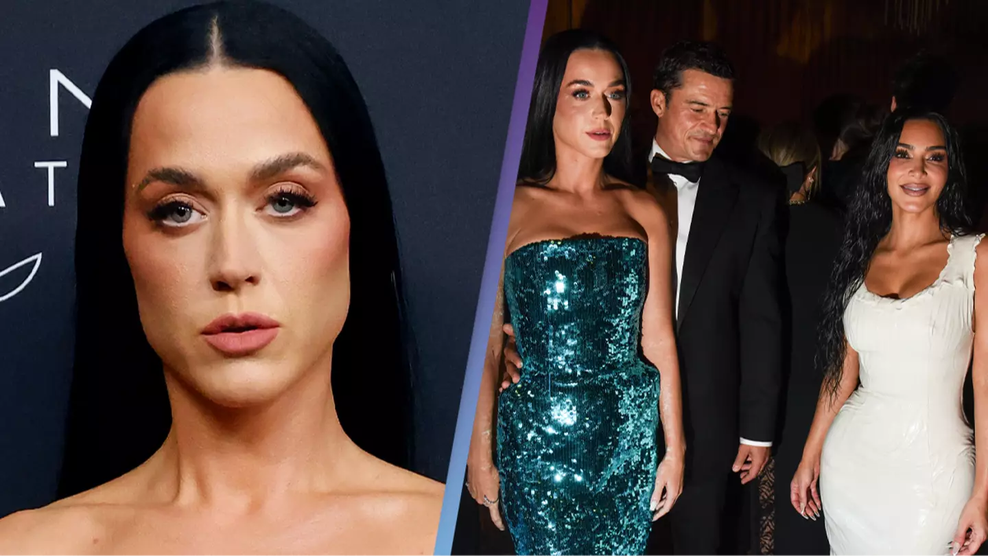 Katy Perry has blunt two-word response to viral picture of Orlando Bloom appearing to check out Kim Kardashian