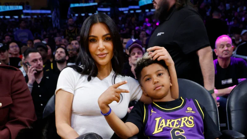 Kim Kardashian’s son was inconsolable after his basketball game